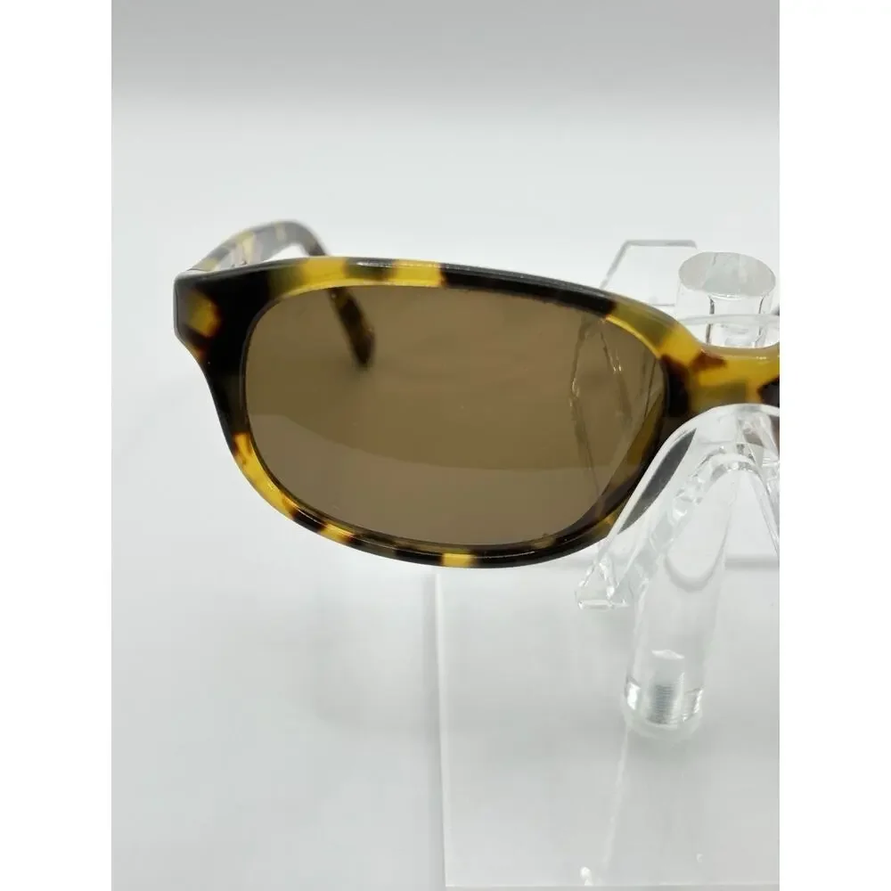 Talbots Oval Sunglasses Tortoise Brown Lenses Womens